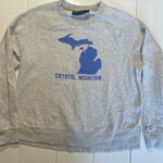 Under Armour  Crystal Mountain Golf / Ski Resort Crewneck Sweatshirt, Size L Photo 0