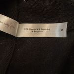 Peach Black Jersey Knit Open Cardigan Jacket Womens Size Small Space Dye Photo 3