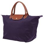 Longchamp Purple Le Pliage Tote Photo 0