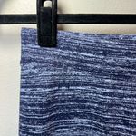 Pact Women's Organic Cotton Leggings Dark And Light Blue Compression Size Medium Photo 2