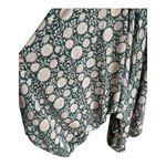 Cost Plus World Market green and pink harem jumpsuit romper L/XL Size L Photo 5