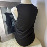 Black Muscle Tee with Graphic Design Photo 6