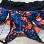 Lululemon  Speed‎ Short Paint Storm Harbor Blue Multi / Black Photo 6