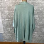 MarlaWynne Wool Blend Knit Drama
Kimono Sweater Green Size M Photo 2
