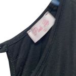 Pink Lily Black Sleeveless Wide Leg Jumpsuit Women L Photo 1