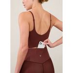 Athleta  L Elation Ultra High Rise 7/8 Legging Large Red Abstract Photo 1