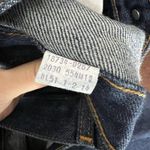 Levi's Vintage White Tab Dark Wash High Rise Straight Leg Jeans 60s 70s Size 29” Photo 8