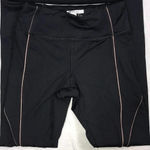 Forever 21 Size Small Activewear Leggings W/Rose Gold Trim & Black Tank Top Photo 1