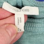 Maurice's Womens Plus Size 1X Teal Blue Michigan Graphic T Shirt Tee Photo 3