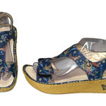 Alegria Kendra Birdland Mosaic Hummingbird Blue Comfort Sandals Womens 39 US 8.5 Photo 0