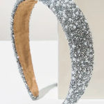 None Sparkling Silver Rhinestone Headband Photo 0