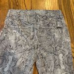 White House | Black Market Women's Skinny Ankle High Rise Snake Gray Size 2 Photo 3