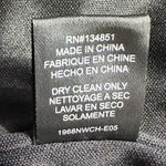 WAYF  x Emma Rose Corvette Ruched Minidress Women's Med Black Metallic V-Neck Photo 8