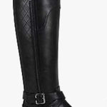 Guess GBG Haydin Tall Riding Boot Size 7 Quilted Design Equestrian Faux Leather Photo 0