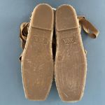 ZARA NWT  Woven Gladiator Lace Up Brown Espadrille Sandals Photo 6