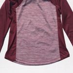 Three Sixty Six Maroon Red Long Sleeve Crew Neck Size M Photo 4