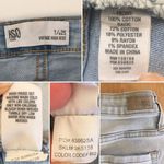 RSQ  Vintage High Rise Light Wash Blue Denim Jean Shorts Raw Hem Size 25 / 1 Photo 15