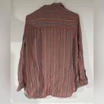 American Eagle  Outfitters Pink Striped Shirt medium Photo 2
