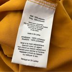 Celebrate DB Studio One Shoulder Ruffle Gown Formal Dress Marigold 8 Gold Photo 5