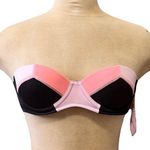 Victoria's Secret Victoria’s Secret Bikini Top Bandeau Swimsuit Push-Up 32A XS New Photo 0