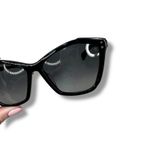 Rag and Bone NWOT Black Pearl Grey Gradient Eyewear Sunglasses with Sunglass Case Photo 9