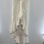 Yumi Kim  The Meadow White Lace Maxi Wrap Dress Size Small Photo 1