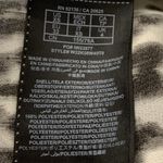 Guess Asymmetrical Leopard Sleeveless Chiffon Mini Dress Gray & Black XS Photo 8