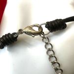 Nakamol brown and cream pearl multi strand long chain necklace Photo 14