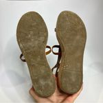 Franco Sarto Pana espadrille platform wedge sandals tan cream women’s size 10 Photo 5