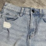 SO  Short Size 5 Women Blue Denim Boyfriend Ripped‎ Distressed Z-250 Photo 2
