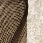 The Sak Woven Crochet Hobo Bag Tan Beige Plaid Lining Photo 8