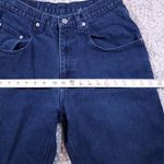 Jordache Vintage Size 32 High Rise Mom Jean Shorts Dark Wash Baggy Relaxed Photo 10