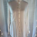 Koch  Elegant White Button Down Shirt Photo 0