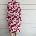 Knox Rose  Kimono Swim Cover Up Duster Cardigan Size XS/S Floral Boho Chic Hawaii Photo 8