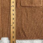 Staccato  women's size small copper tone duster cardigan long sleeve with pockets Photo 2