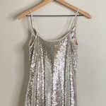 ALLSAINTS  Hadley Cowl Neck Midi Slip Dress Sequin Photo 6