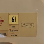 New in Box Mossimo Odell Glitter Ballet Flats, Size 6.5 Black Photo 4