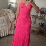 Chandalier Pink Prom Dress Photo 0