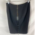 Elie Tahari  Tweed Pencil Skirt Green Black Size 4 Photo 3