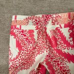 Etcetera  Pink and White Straight Leg Pants Photo 6