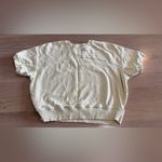 Madewell Botanical Dye Edition short sleeve sweatshirt daffodil yellow medium Photo 8