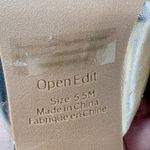 Open Edit Nordstrom Saydee Gold Metallic Puff Sandal Heel, NWOT, Size 5.5 Photo 13