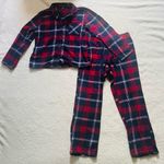 Old Navy Women’s plaid flannel pajama set Photo 0