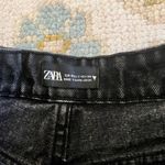 ZARA  Black Raw Hem Jeans Photo 1