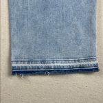 NYDJ  Light Blue Teresa cropped Wide Leg Jeans with raw hem
Size: 12 Photo 3