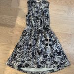 Rebecca Taylor  Blue Floral Printed dress Photo 2