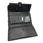 Coach Vintage  y2k Soho Black and Gray Signature Canvas Wallet Photo 4