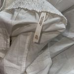 Free People NWOT Pleated Wide Leg Cotton Pant White XL Photo 6