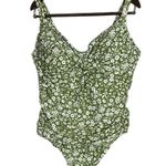 Catalina Swim Green Floral One-Piece Swimsuit Photo 0