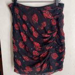 IRO Bootab Floral Ruched Mini Skirt Photo 5